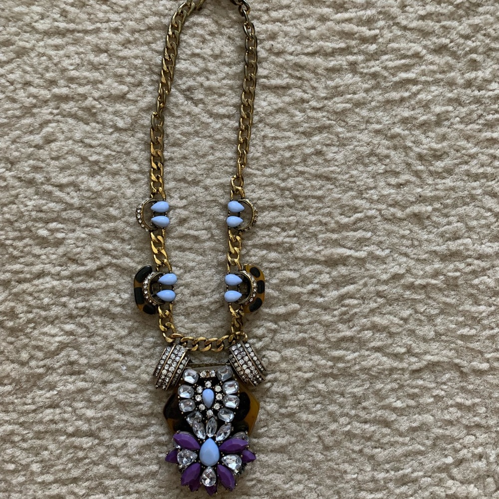 Costume jewelry statement necklace